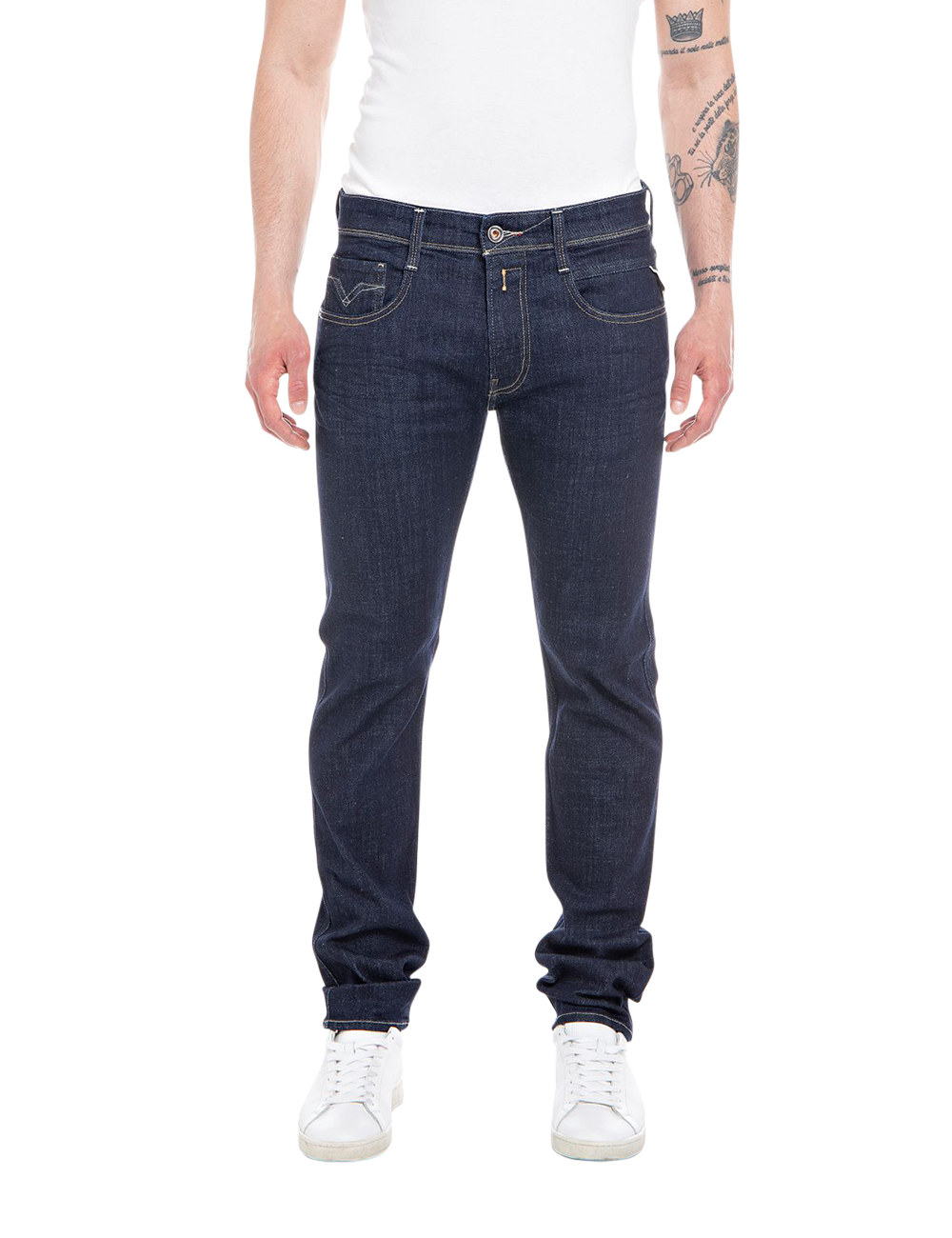 REPLAY AGED ECO 0 YEAR SLIM FIT ANBASS JEANS Replay Official Store